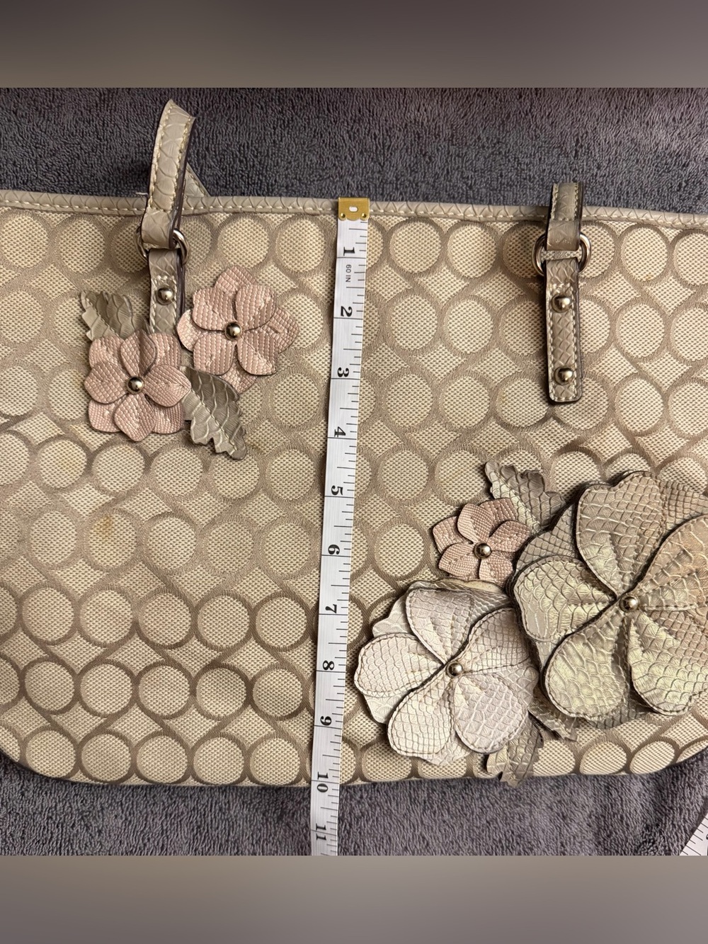 Nine West 3D Flower Purse - Picture 8 of 16